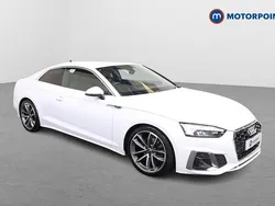 White Used 2023 Audi A5 S-Line Coupe | £24,499 (Super price)