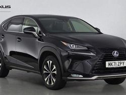 Black Used 2021 Lexus NX300h SUV | £23,950 (Fair price)
