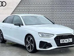 White Used 2024 Audi A4 Black Edition Sedan | £28,290 (A bit pricey)