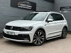White Used 2017 VW Tiguan R-line SUV | £17,250 (A bit pricey)