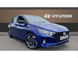 Blue Used 2021 Hyundai i20 SE Hatchback | £14,509 (Fair price)