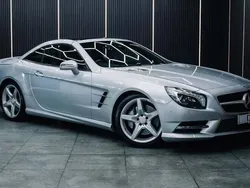 Silver Used 2014 Mercedes SL350 AMG Cabriolet | £18,490 (Fair price)