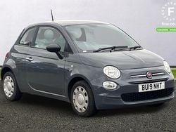 Grey Used 2019 Fiat 500 Pop Hatchback | £6,199 (Good price)