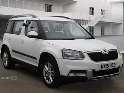 White Used 2015 Skoda Yeti SUV | £7,995 (Fair price)