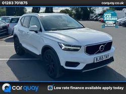 White Used 2019 Volvo XC40 Momentum SUV | £17,995 (Good price)