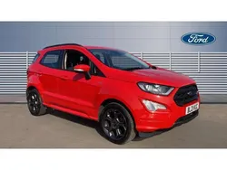 Red Used 2021 Ford Ecosport ST-Line SUV | £12,905 (Fair price)