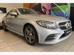Silver Used 2022 Mercedes C200 AMG line Coupe | £24,250 (Fair price)