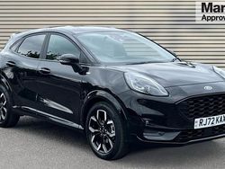 Black Used 2022 Ford Puma ST-Line X SUV | £19,176 (Fair price)