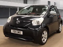 Black Used 2011 Toyota iQ Hatchback | £4,780 (Fair price)