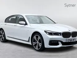 White Used 2018 BMW 740 M Sport Sedan | £29,500 (Good price)