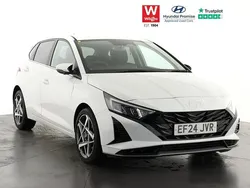 White Used 2024 Hyundai i20 Premium Hatchback | £18,199 (A bit pricey)