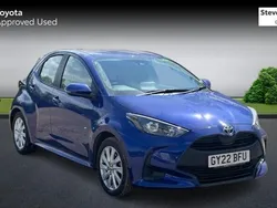 Blue Used 2022 Toyota Yaris Hybrid Hatchback | £15,869 (Good price)