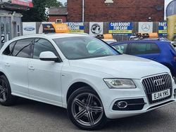 White Used 2014 Audi Q5 S-line plus SUV | £7,295 (Good price)