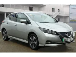 Silver Used 2021 Nissan Leaf N-Connecta Hatchback | £9,995 (Good price)