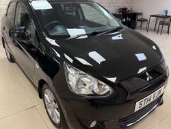 Black Used 2014 Mitsubishi Mirage Hatchback | £4,195 (Fair price)
