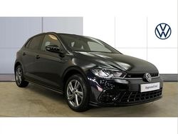 Black Used 2021 VW Polo R-line Hatchback | £15,413 (Fair price)