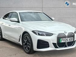 Alpine white Used 2025 BMW i4 M Sport Sedan | £35,375 (Good price)