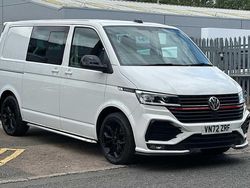 Candy white Used 2022 VW Transporter Sportline Van | £40,690 (Fair price)