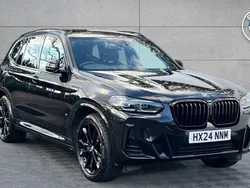 Black Used 2024 BMW X3 M Sport SUV | £41,995 (Fair price)