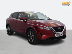 Red Used 2022 Nissan Qashqai N-Connecta SUV | £20,295 (Fair price)