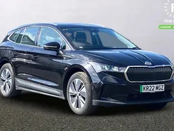 Black Used 2022 Skoda Enyaq iV ecoSuite SUV | £21,699 (Fair price)