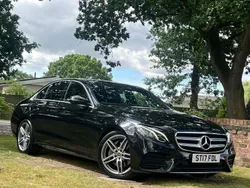 Black Used 2017 Mercedes E200 AMG line Sedan | £14,295