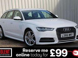 White Used 2016 Audi A6 S-Line Estate | £14,990 (Fair price)