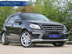 Black Used 2014 Mercedes ML63 AMG AMG SUV | £22,750