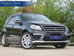 Black Used 2014 Mercedes ML63 AMG AMG SUV | £22,750