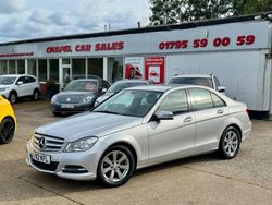 Silver Used 2013 Mercedes C180 Executive Sedan | £6,495 (Fair price)