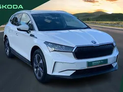 White Used 2024 Skoda Enyaq iV SUV | £26,990 (Fair price)