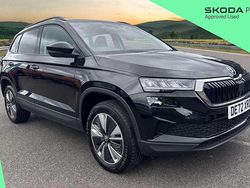Black magic pearl effect Used 2022 Skoda Karoq SE Drive SUV | £19,395 (Fair price)