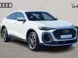 White Used 2025 Audi Q5 Sportback Advanced SUV | £59,900