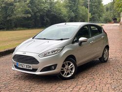 Silver Used 2017 Ford Fiesta Zetec Hatchback | £7,650 (Fair price)