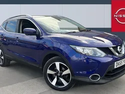 Blue Used 2015 Nissan Qashqai N-TEC SUV | £8,181 (Fair price)