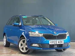 Blue Used 2022 Skoda Fabia SE L Estate | £12,998 (Fair price)