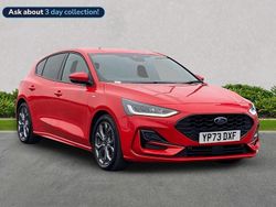 Red Used 2023 Ford Focus ST-Line Hatchback | £16,999 (Fair price)
