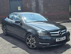 Black Used 2013 Mercedes C250 AMG Coupe | £3,990 (Good price)