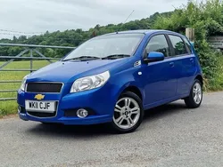 Blue Used 2011 Chevrolet Aveo LT Hatchback | £2,295