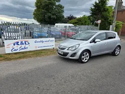Silver Used 2013 Vauxhall Corsa Hatchback | £2,495 (Good price)
