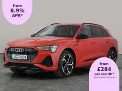 Red Used 2021 Audi e-tron Black Edition SUV | £19,611 (Good price)