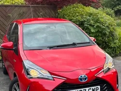 Red Used 2017 Toyota Yaris Hybrid Hatchback | £7,995 (Fair price)