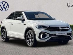 White Used 2025 VW T-Roc Cabriolet R-line Cabriolet | £33,679 (Expensive)