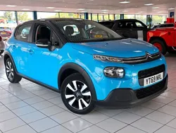 Blue Used 2019 Citroën C3 Feel Hatchback | £9,489 (Fair price)