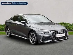Grey Used 2023 Audi A3 S-Line Sedan | £24,629 (Fair price)