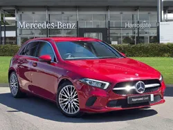 Red Used 2022 Mercedes A180 Executive Hatchback | £22,000 (Fair price)