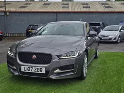 Grey Used 2017 Jaguar XE R-Sport Sedan | £10,400 (Fair price)