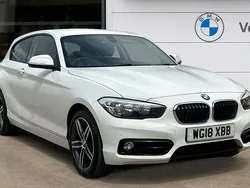 White Used 2018 BMW 118 Sport Line Hatchback | £13,041 (Super price)