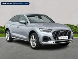 Silver Used 2023 Audi Q5 Sportback S-Line SUV | £36,850 (Good price)