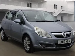 Silver Used 2010 Vauxhall Corsa Hatchback | £4,495 (Good price)